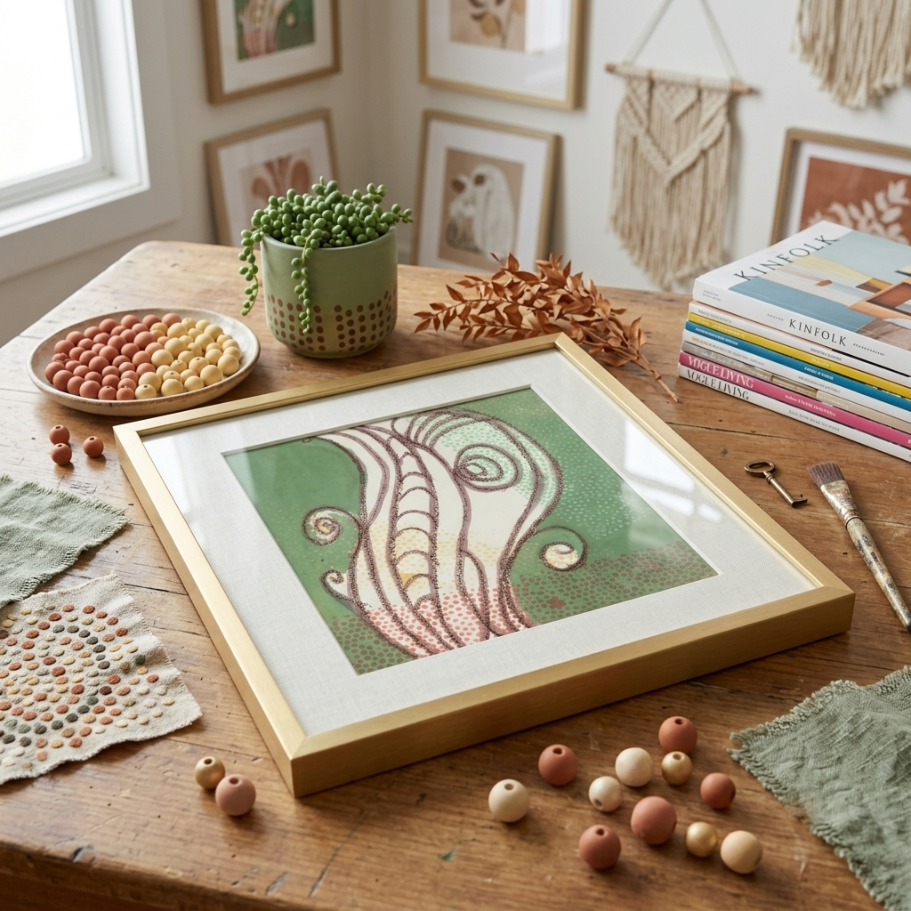Flat Art | Emerging Tendrils