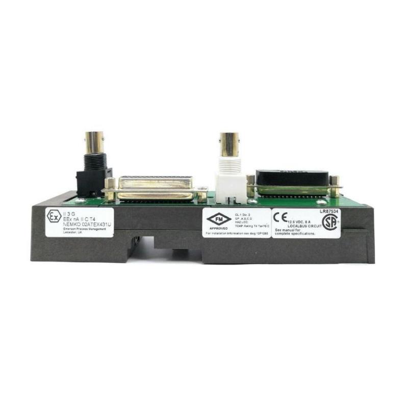Emerson KJ4001X1-NA1 1-Wide I/O Carrier Extender: A Robust Solution for Industrial Communication in Hazardous Environments