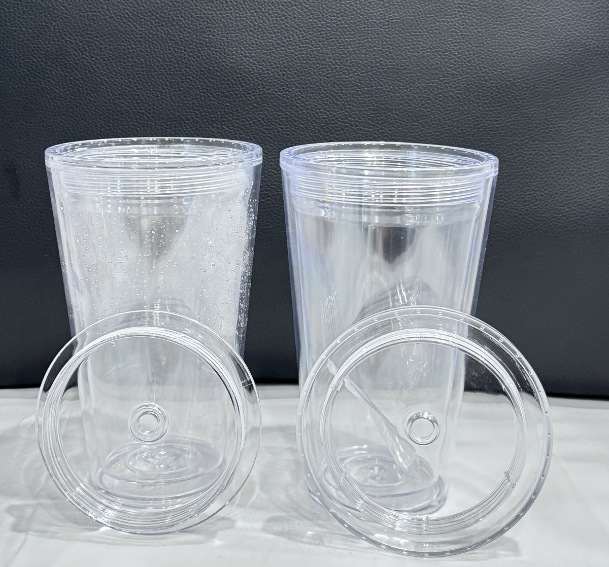 Aussie RTS 12oz 16oz 24oz Double Walled Plastic Cups Free Shipping 