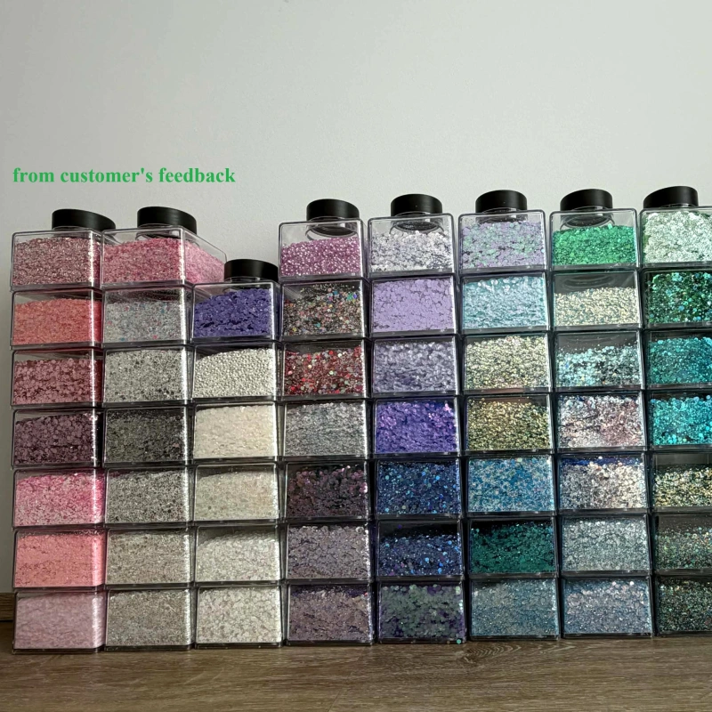 Stackable Shakers China warehouse New RTS 2oz Square Stackable Shakers with Black Top ...