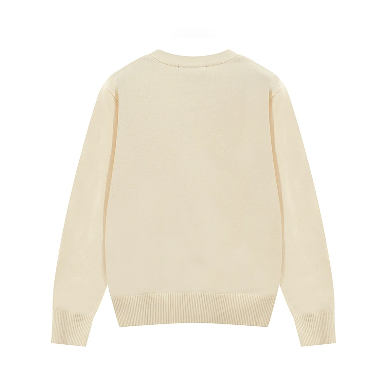 Acne Studios AC smiley face embroidered small square cardigan jacket women's 2 versatile spring and autumn new tops trendy brand knitted sweater Korean version sweater