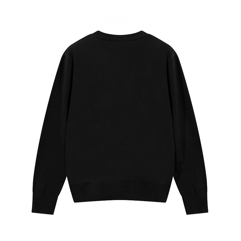 Acne Studios AC smiley face embroidered small square cardigan jacket women's 2 versatile spring and autumn new tops trendy brand knitted sweater Korean version sweater