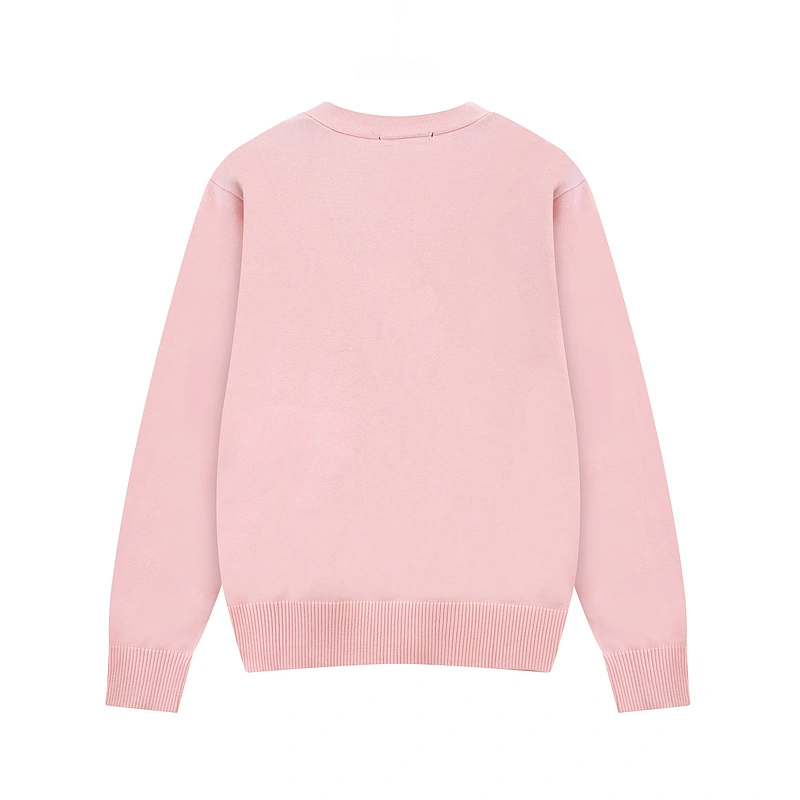 Acne Studios AC smiley face embroidered small square cardigan jacket women's 2 versatile spring and autumn new tops trendy brand knitted sweater Korean version sweater