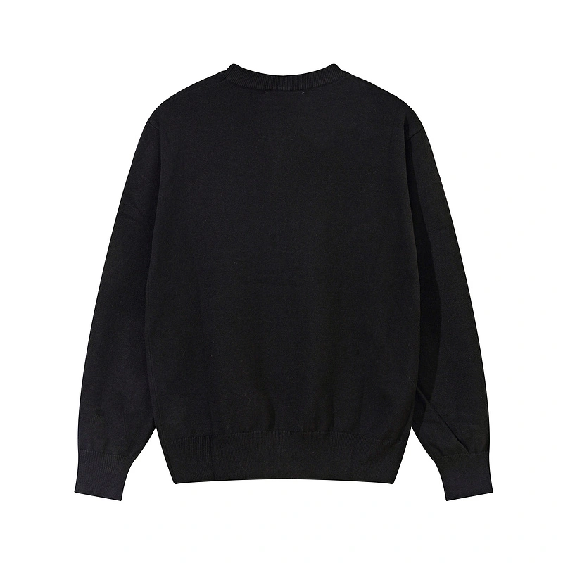 MAISON KITSUNE Autumn and winter MK fox head series 4 high street v-neck single-breasted knitted sweater cardigan couple men's and women's same sweater