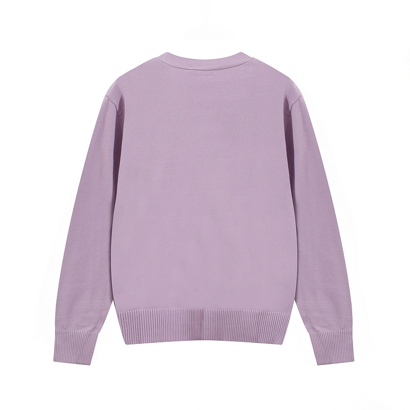 Acne Studios AC smiley face embroidered small square cardigan jacket women's 2 versatile spring and autumn new tops trendy brand knitted sweater Korean version sweater