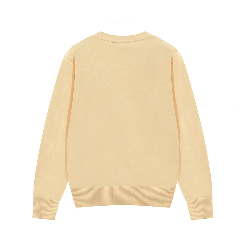 Acne Studios AC smiley face embroidered small square cardigan jacket women's 2 versatile spring and autumn new tops trendy brand knitted sweater Korean version sweater