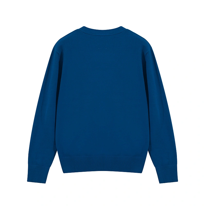 Acne Studios AC smiley face embroidered small square cardigan jacket women's 2 versatile spring and autumn new tops trendy brand knitted sweater Korean version sweater