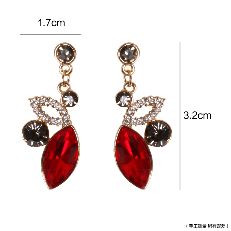 Fashion Earing Drop Studs in Bold Colors for Fashion Earing Lovers
