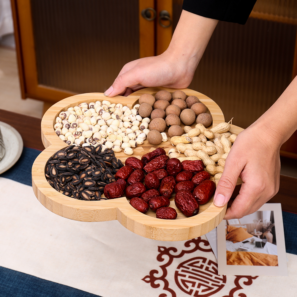 Flower-Shaped Plate