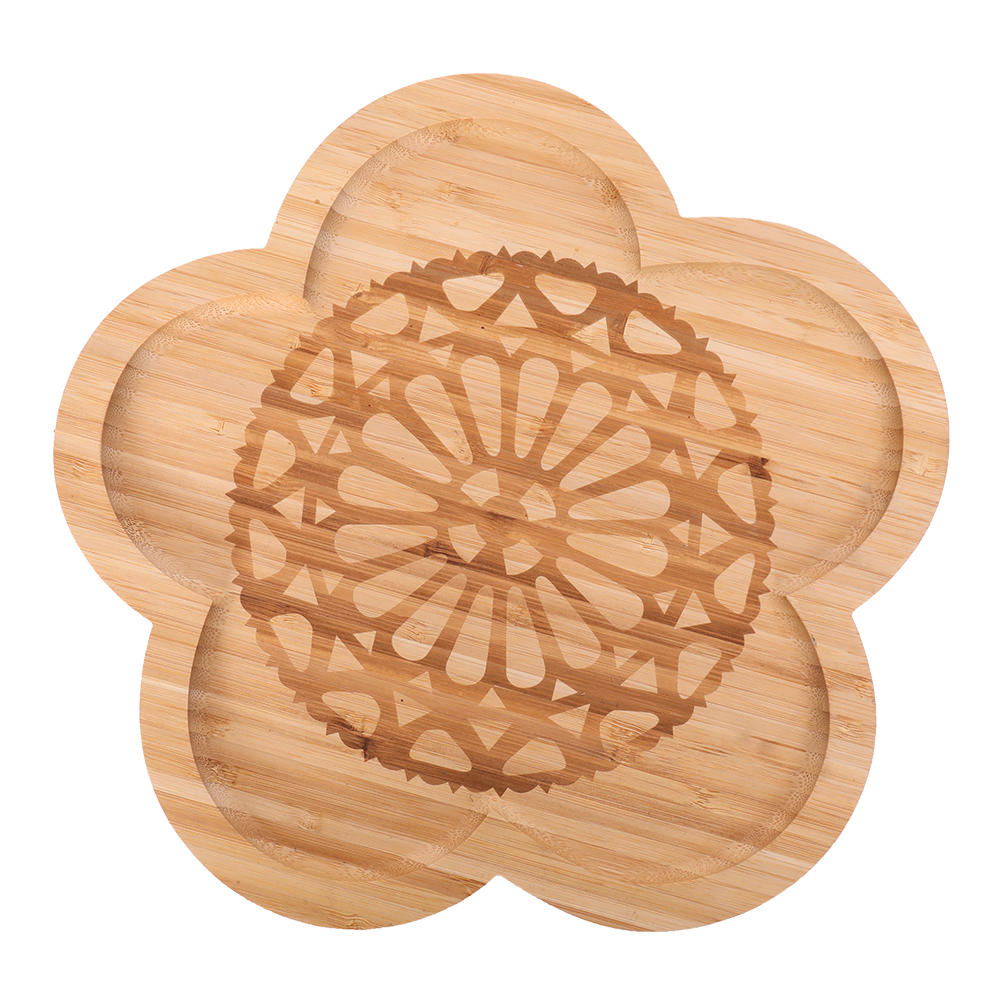 Flower-Shaped Plate