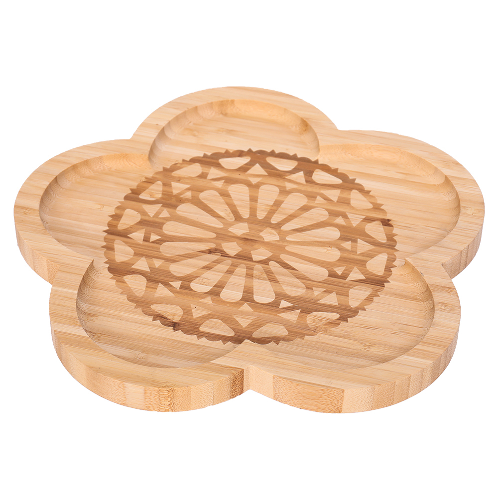 Flower-Shaped Plate