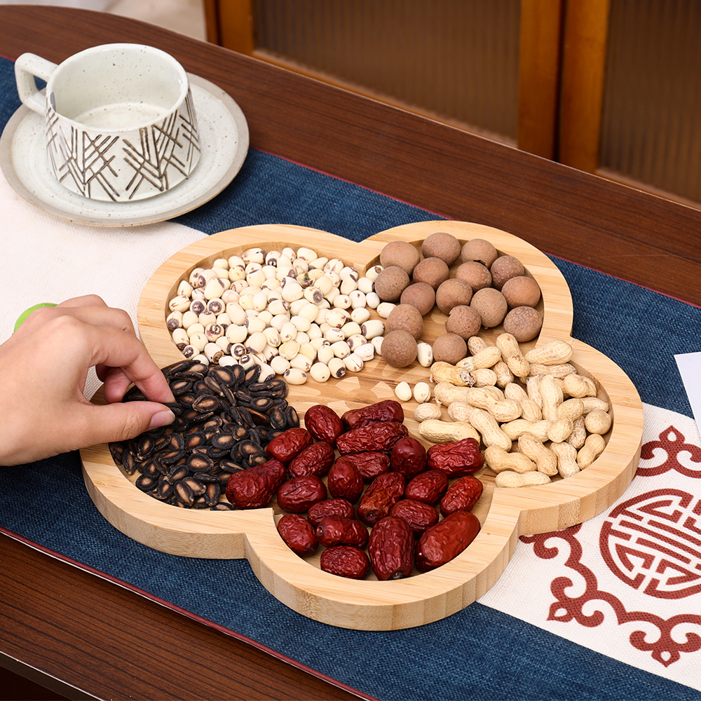 Flower-Shaped Plate