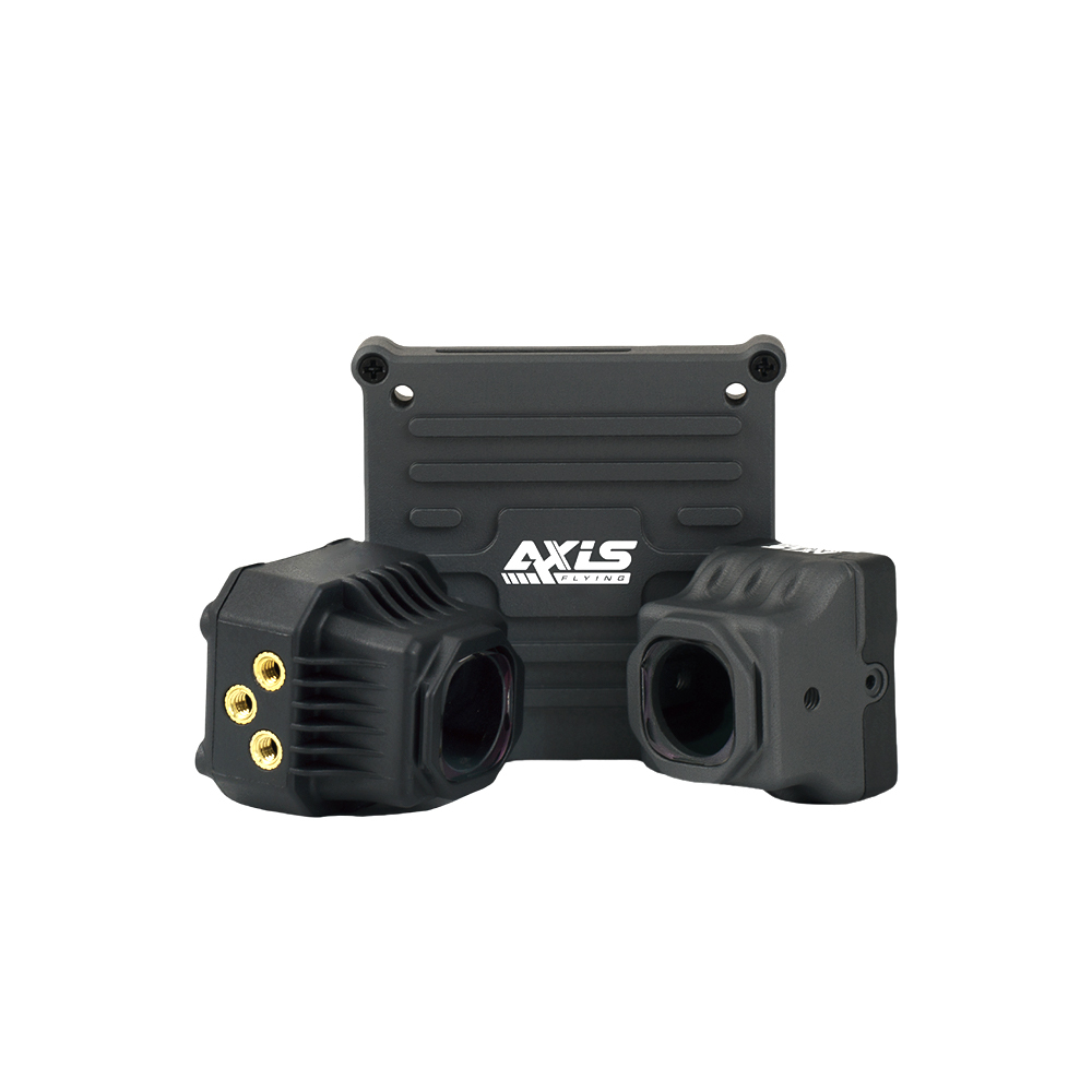 酷飞Axisflying适配大疆DJI O4lite穿越机镜头改装件图传散热铝件