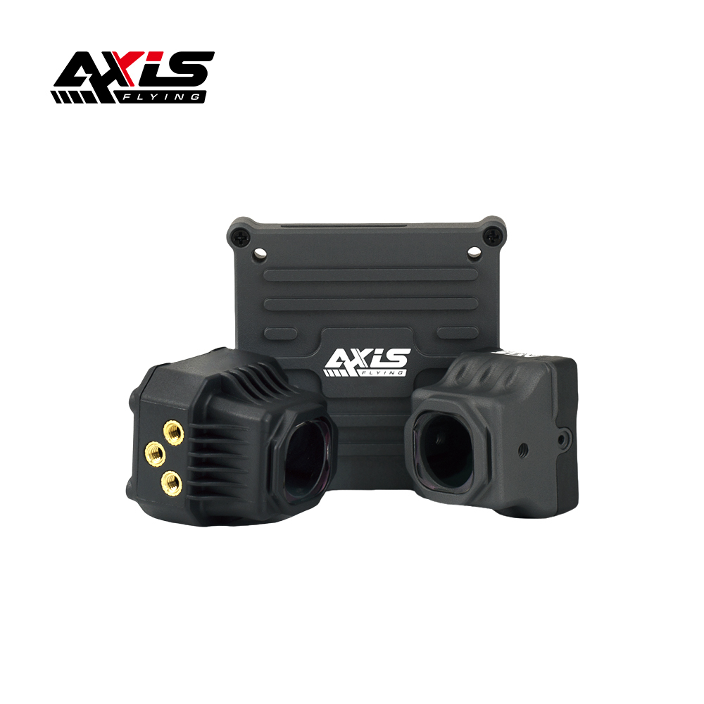 酷飞Axisflying适配大疆DJI O4lite穿越机镜头改装件图传散热铝件