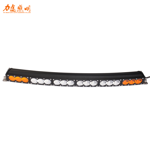 Arc Dual Control Curved Driving/Combo Beam Amber/White LED Light Bar (30", 40", 50", 60")