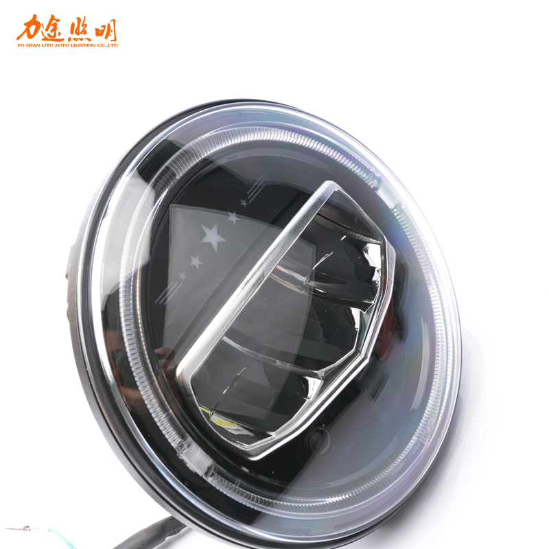 Hot Selling 7inch round 40W offroad headlight Driving Fog Lights for JK LJ CJ Harley JL tractor led work light DRL running