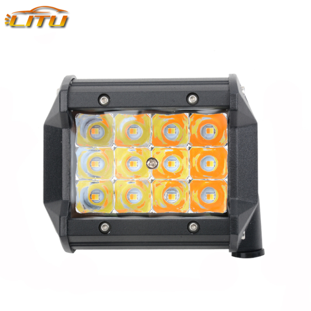 Manufacturers direct sales of new 36W three-eye three-row LED working lights highlight engineering lighting auxiliary spotlights