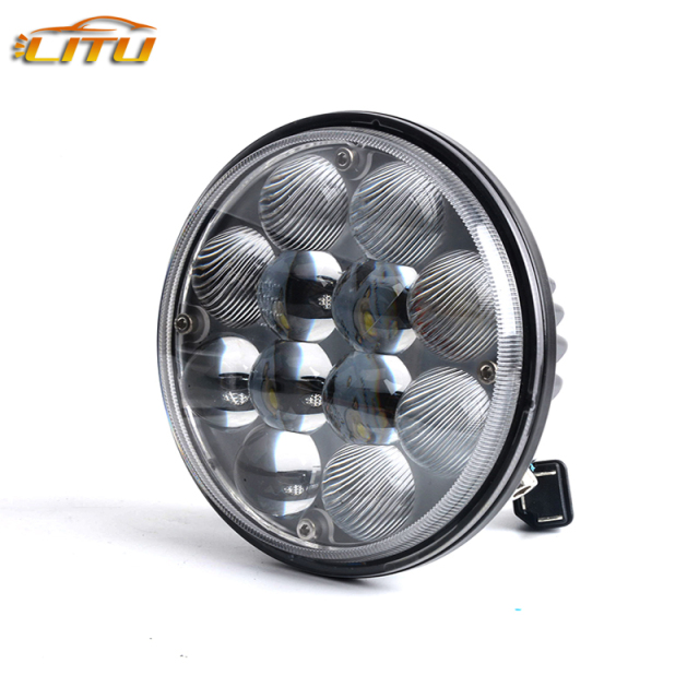 Litu lens LED circular 12 beads modified headlights 36w headlights car highlight headlights