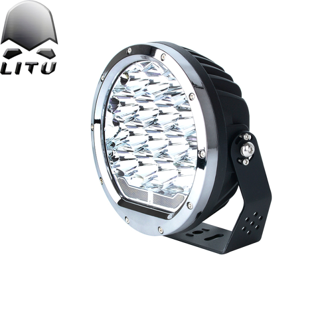 Round Offroad Light 7 Inch Driving Lights Spot Beam with Osram Chips & PUMA Lens Offroad Led Work Lights for Trucks Pickup Jeep Wrangle Golf Cart Ford f150