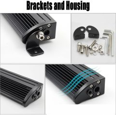 LITU 2020 Single Row Led Light Bar with Straight Driving Led Light 30w 60w 90w 120w 150w 180w 240w 270w