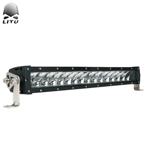 LITU 180W 21 inch LED Light Bar and Pods Combo Dual Color for Offroad Truck ATV