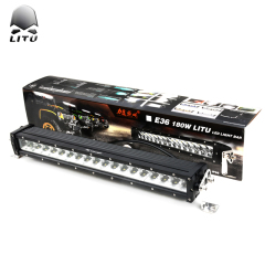 LITU 180W 21 inch LED Light Bar and Pods Combo Dual Color for Offroad Truck ATV