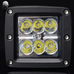 LITU 3 inch 18W LED Pods Lights with Stand LED Driving Beam Light Bar for Offroad Truck Motorcycles