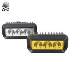LITU 5 inch 40W LED Driving Light Spot Light Side in Strobe for Offroad Truck Tractor Motorcycles Boat