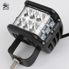 LITU 4 inch 36W LED Auxiliary Driving Spot Lights with Flashing Lights for Offroad Truck Tractor Motorcycles
