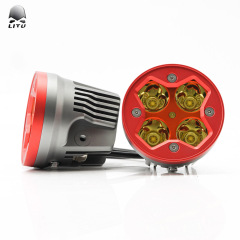 Good quality 2020 LITU 40w New version led work light yellow/white IP68 Waterproof Round SpotLight for Vehicles