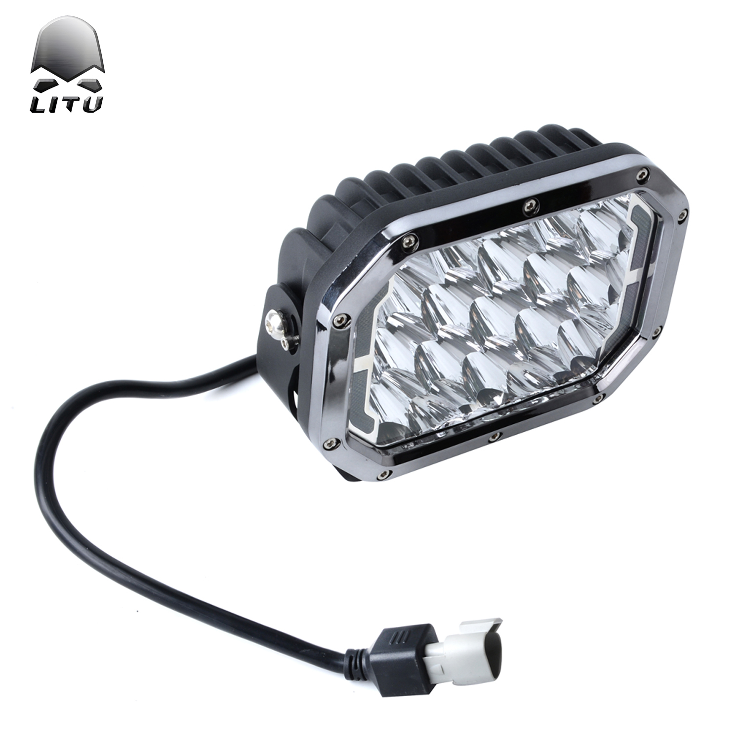 Good Quality 12v 24v Led day Lights 7" High power work light IP68 waterproof 96w auto parts Suitable For Toyota SUV 4X4