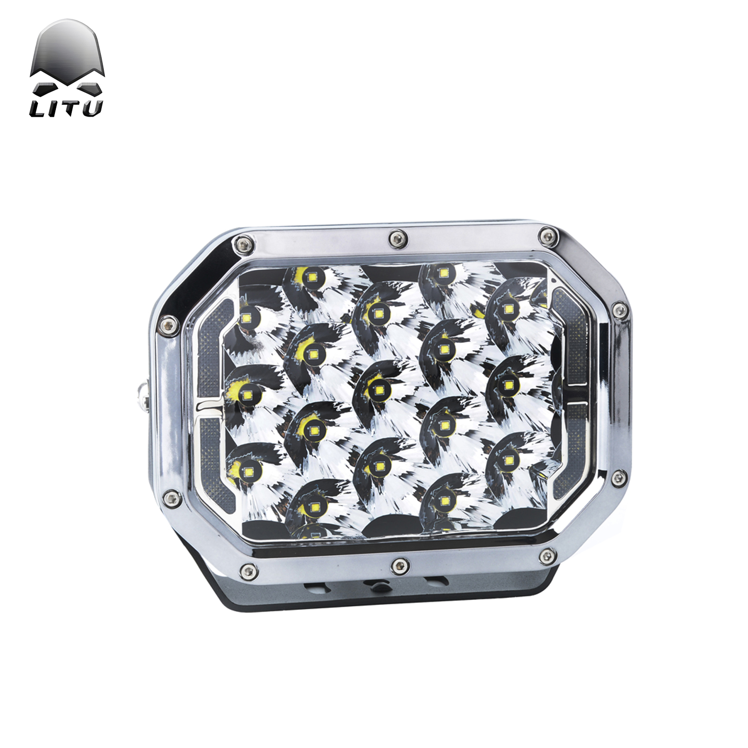 Good Quality 12v 24v Led day Lights 7" High power work light IP68 waterproof 96w auto parts Suitable For Toyota SUV 4X4