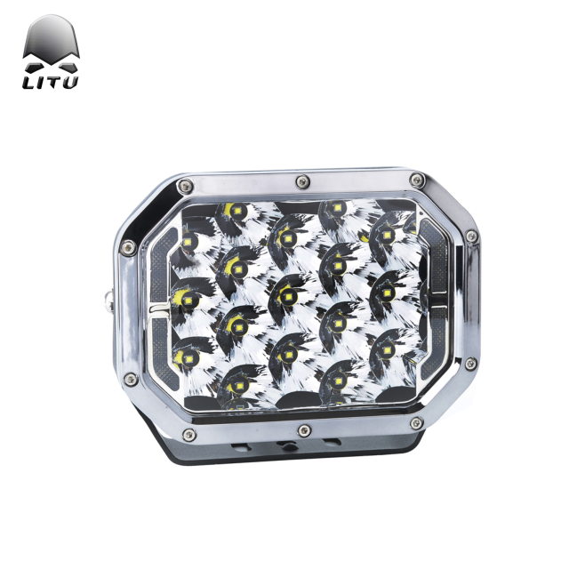 Good Quality 12v 24v Led day Lights 7" High power work light IP68 waterproof 96w auto parts Suitable For Toyota SUV 4X4