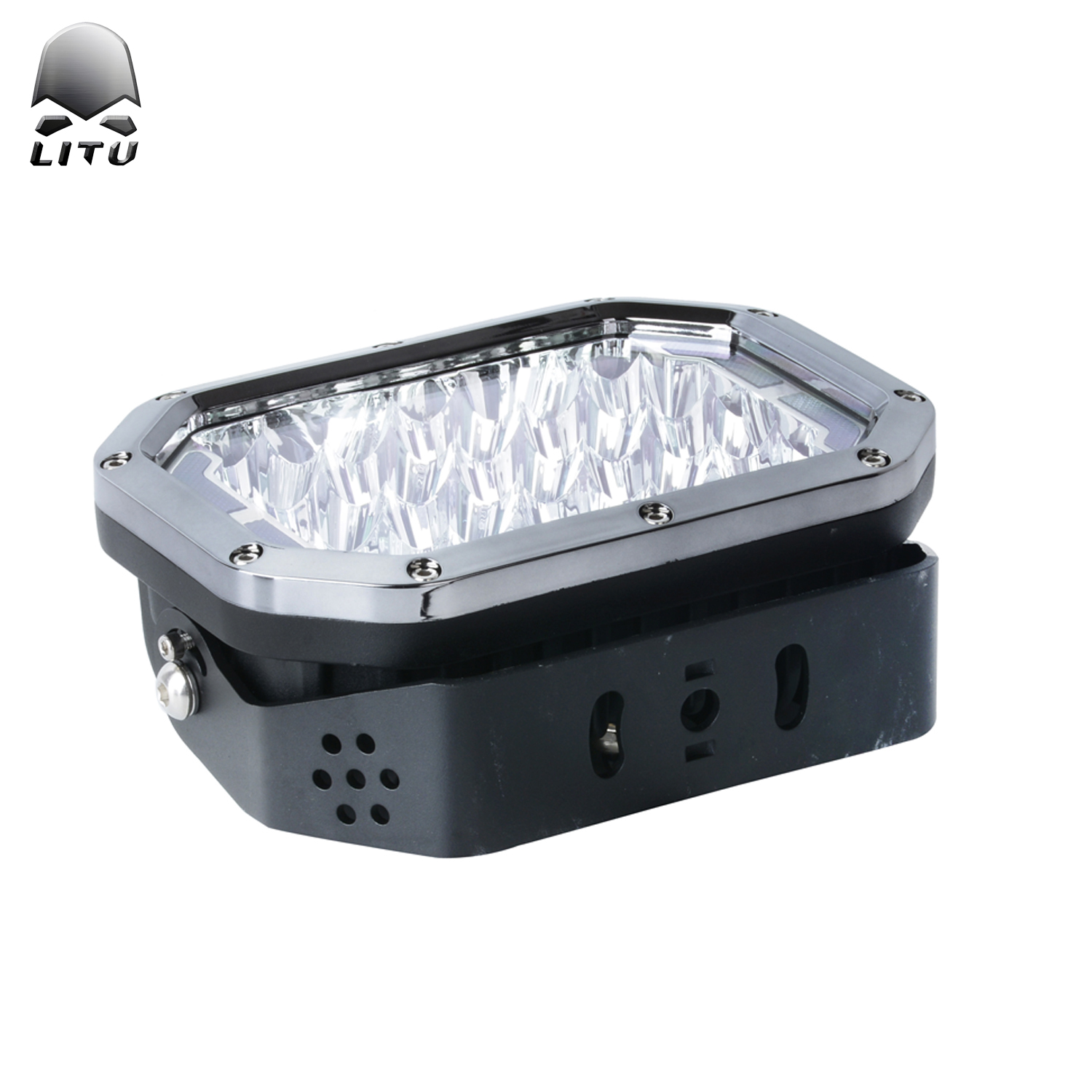 Good Quality 12v 24v Led day Lights 7" High power work light IP68 waterproof 96w auto parts Suitable For Toyota SUV 4X4