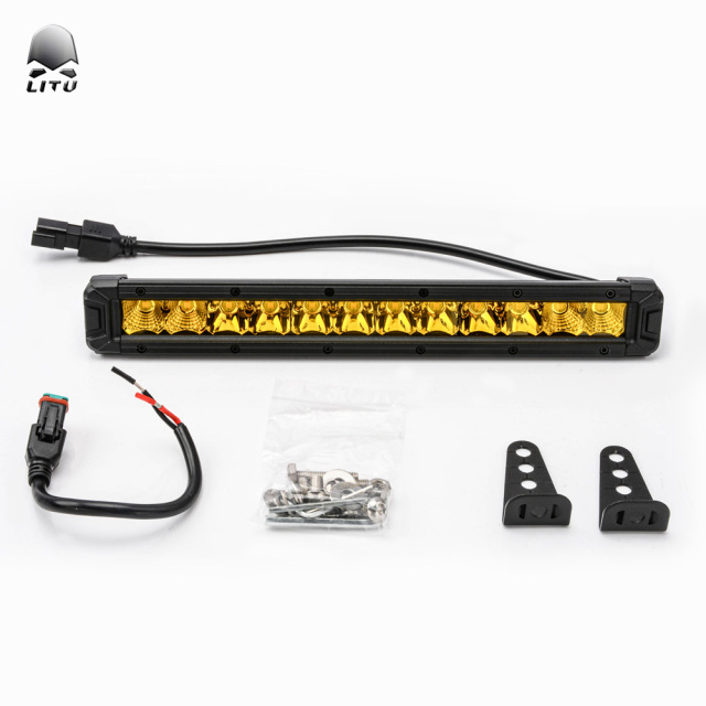 Newest Developed Wholesale Auto Lighting System Off Road 4x4 12 inch Combo Beam Single Row LED Light Bar for Car