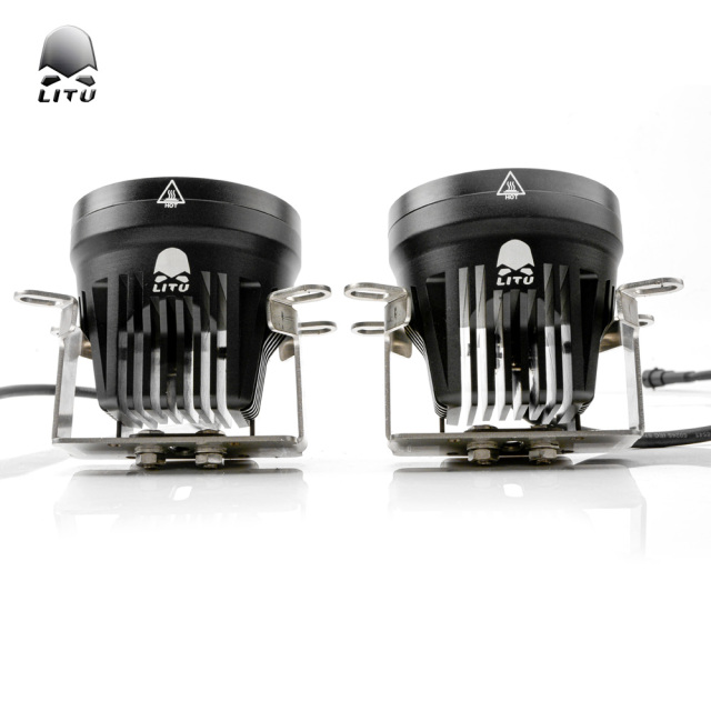 Litu 3 Inch 40W Square Small Led Work Light Shockproof Auto Spare Parts Off Road Led Light For SUV Used Cars Led Driving Light