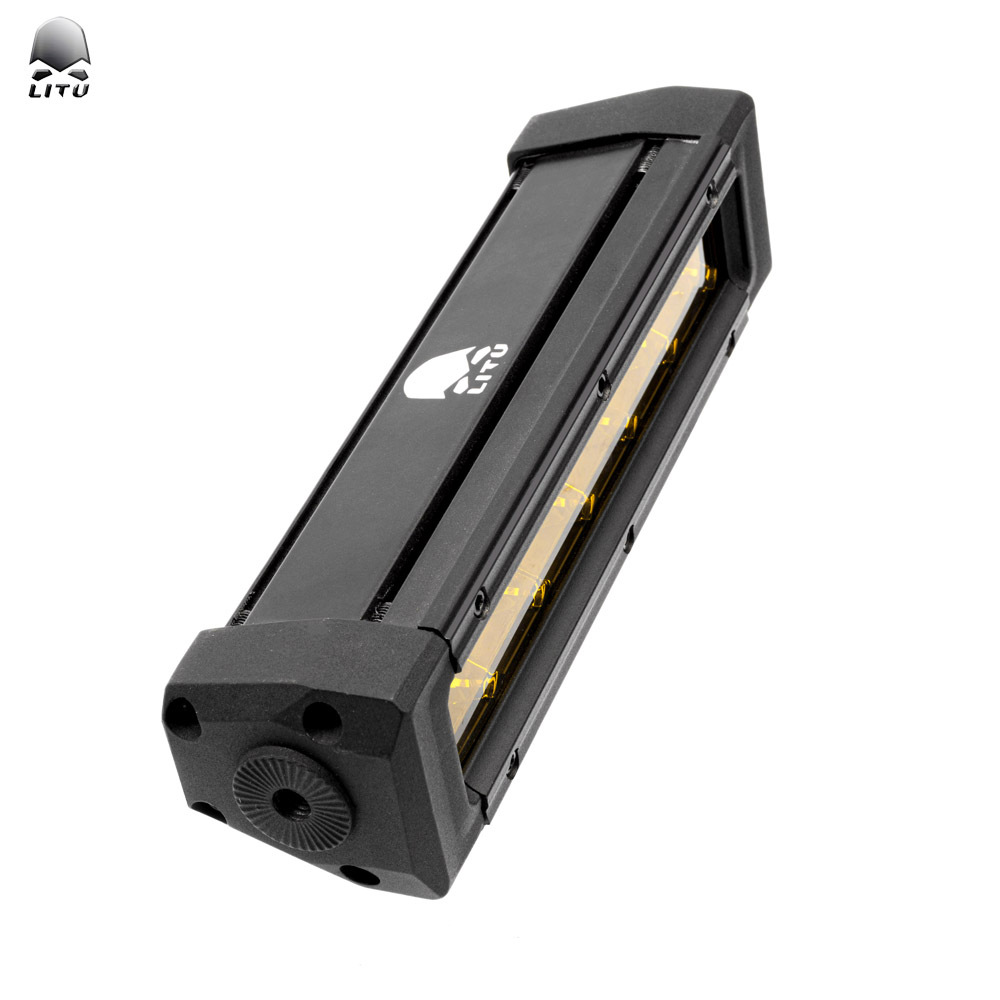 Light Bar Of Single Row 30w Led Driving Light 6 Inch Led off road Bar Led Light Bars FOR CAR 2016 2018 2019 2020 TURCK JK