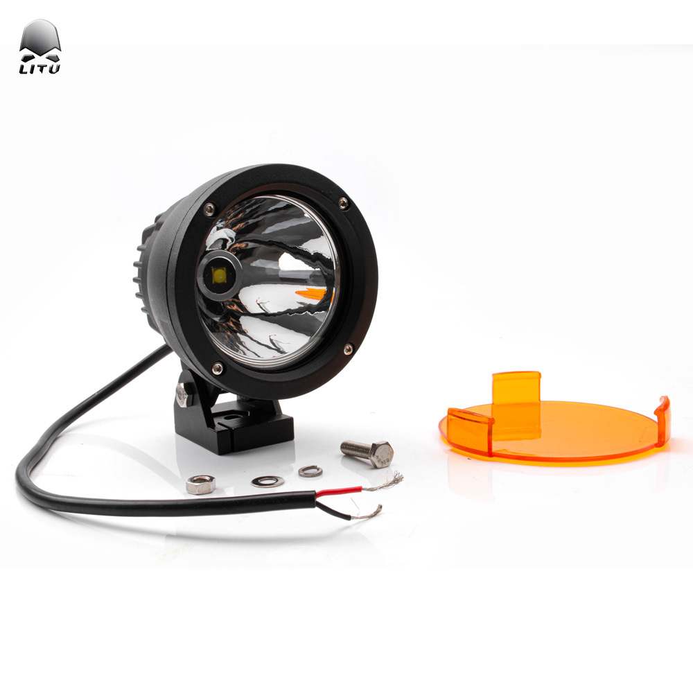 Canons LED work light 25W for Vehicle Offroad C-rees LED driving light 4 inch led panel light 25W