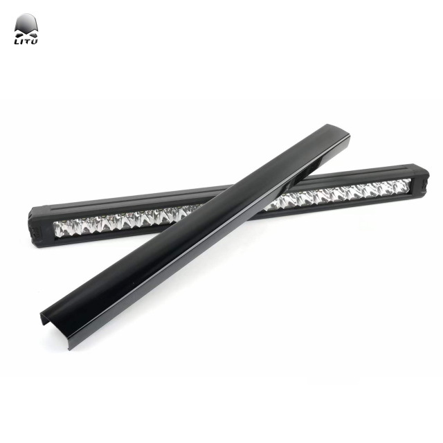 LT-CTD-57 Single Row Off-road LED Light Bar With Red DRL