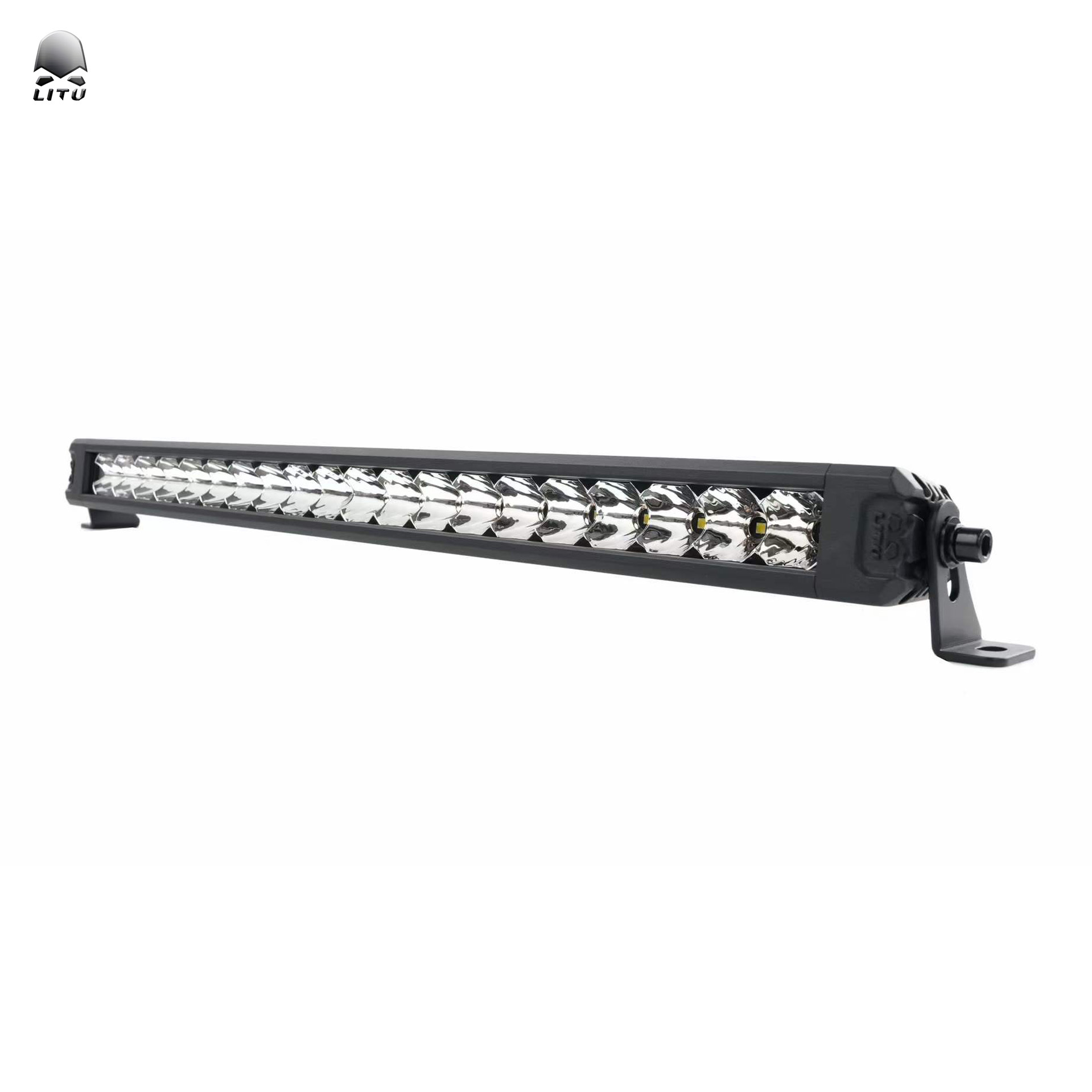 LT-CTD-57 Single Row Off-road LED Light Bar With Red DRL