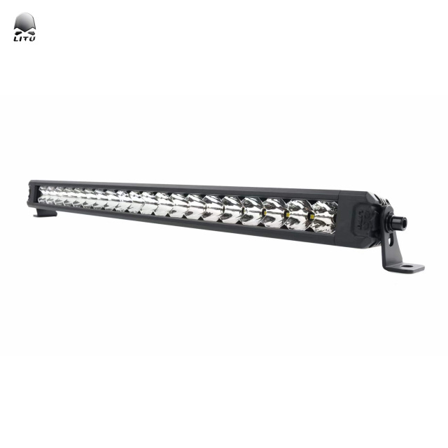 LT-CTD-57 Single Row Off-road LED Light Bar With Red DRL