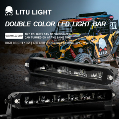 LT-CTD-59 Single Row Double Color Off-road LED light bar