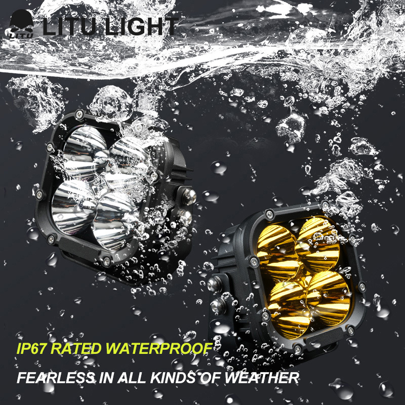 LT-HM-11 4" 80W Off-Road 4x4 Auxiliary LED Driving Light