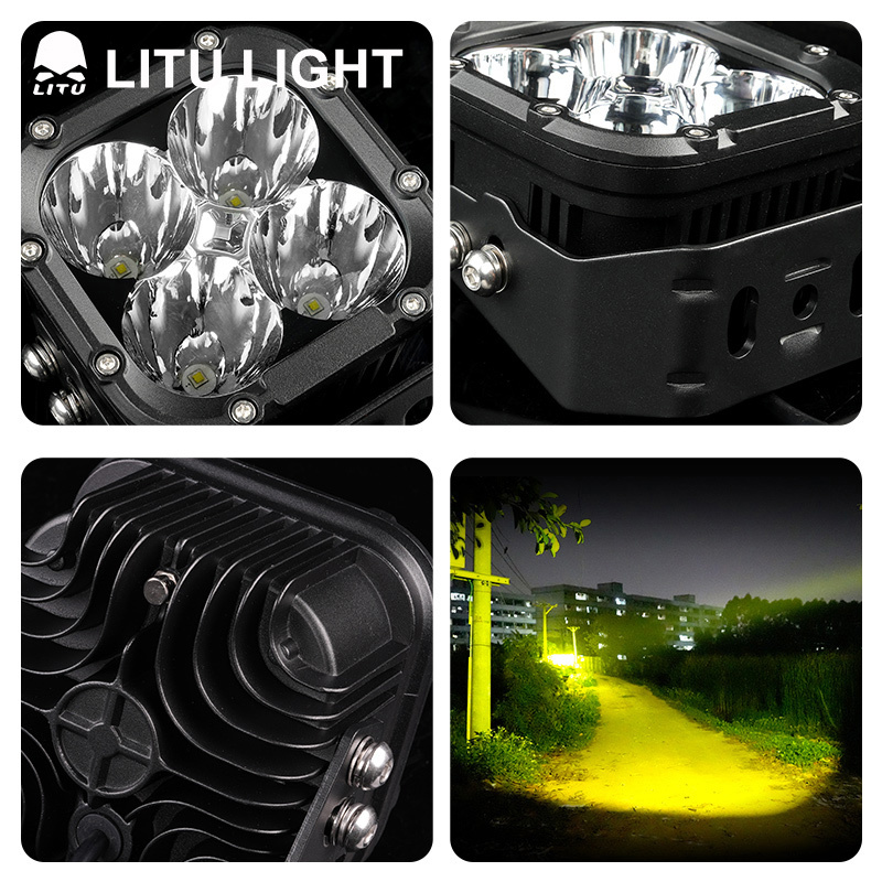 LT-HM-11 4" 80W Off-Road 4x4 Auxiliary LED Driving Light