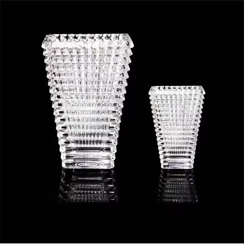 K9 crystal handmade burner bukhoor new style square handmade vase