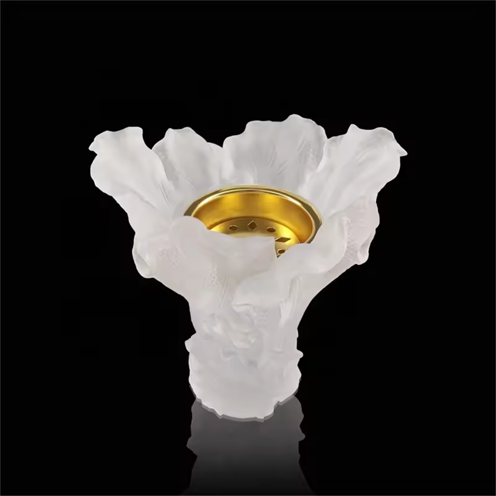 Folk crafts Bakhoor medkhan burner home decoration crystal vase crystal burner