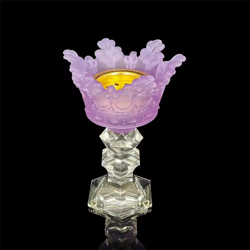 luxury arabic mubkhar office gift censer mubkhar incense burner oud bakhoor jar glass burner