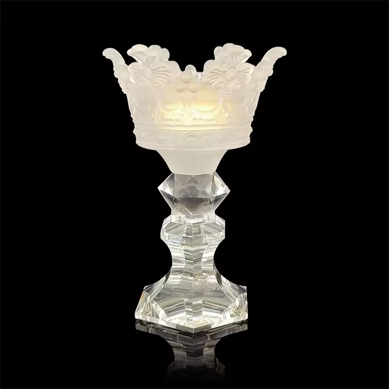 luxury arabic mubkhar office gift censer mubkhar incense burner oud bakhoor jar glass burner