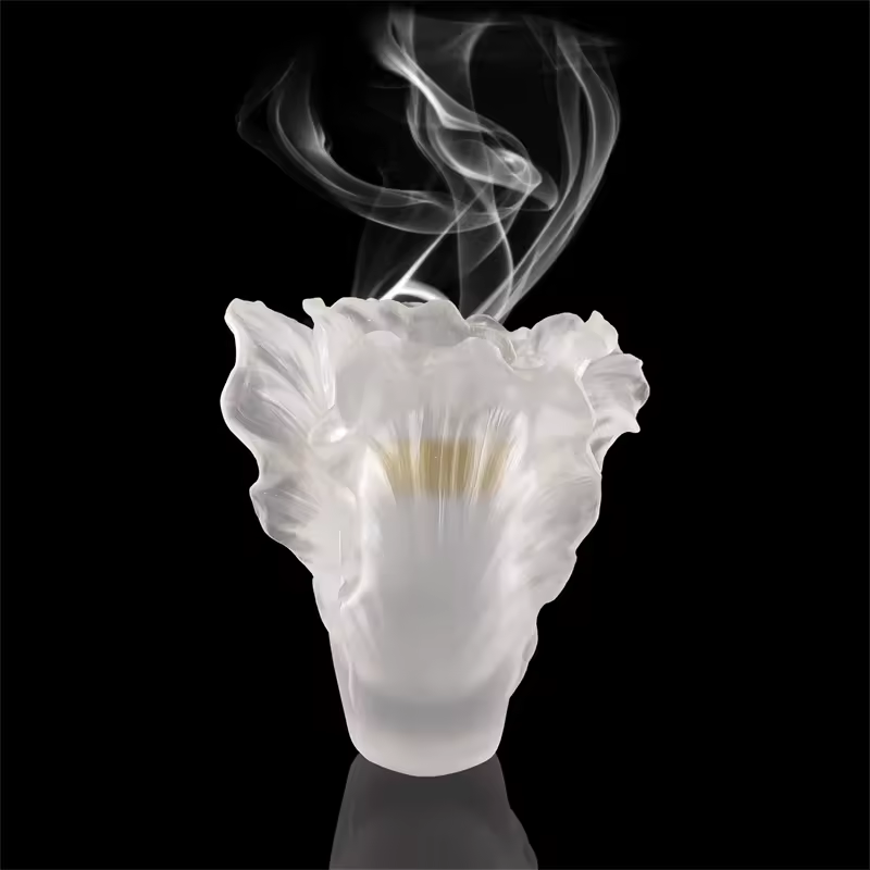 High-end Liuli crystal vases and crystal burner giveaway for home decor