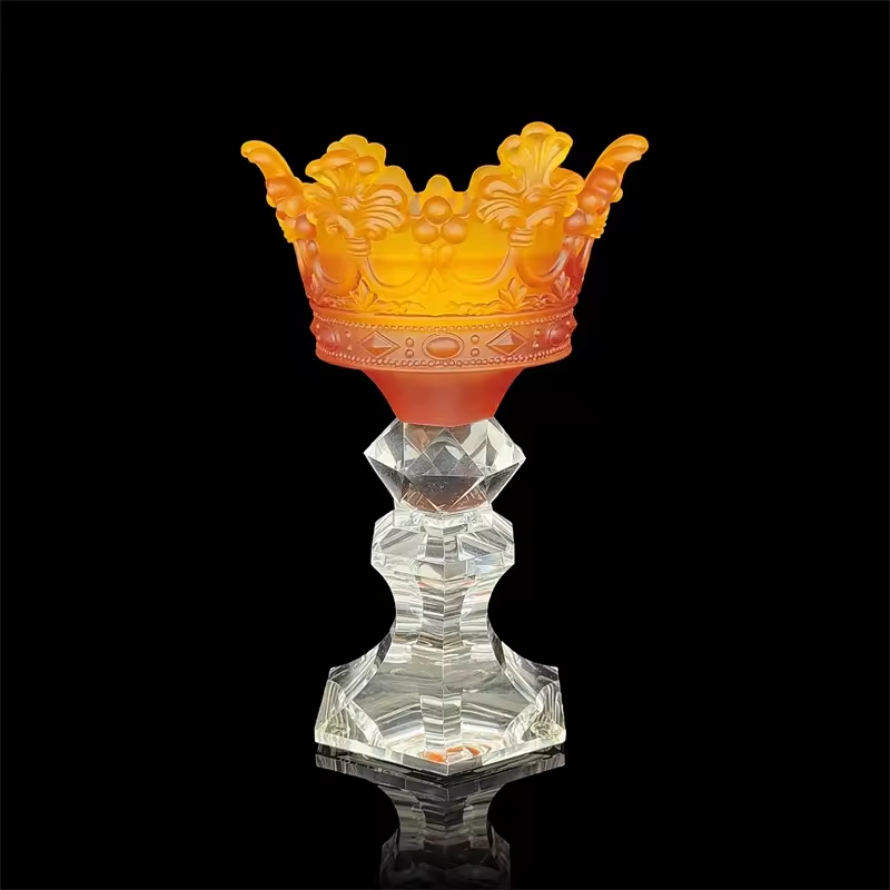 luxury arabic mubkhar office gift censer mubkhar incense burner oud bakhoor jar glass burner